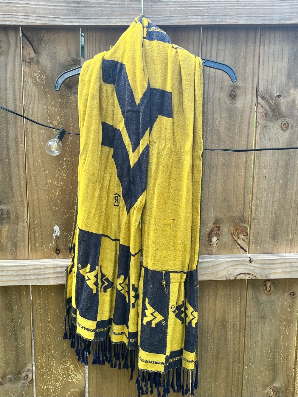 WVU Mountaineers Scarf